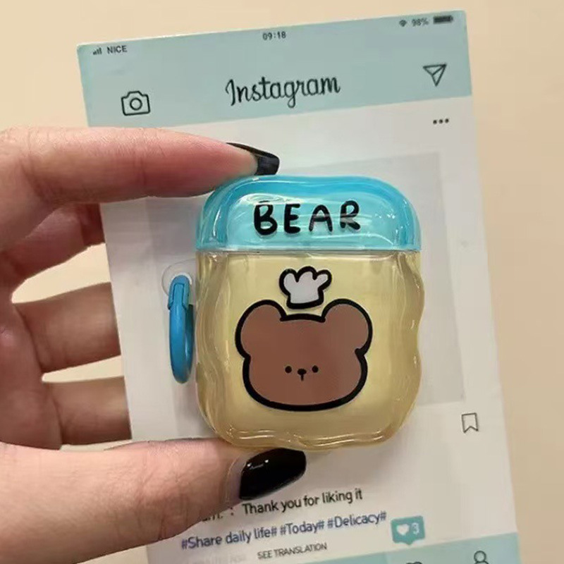 Funda de Auriculares Dibujos Animados para AirPods 4/Pro 2, TPU