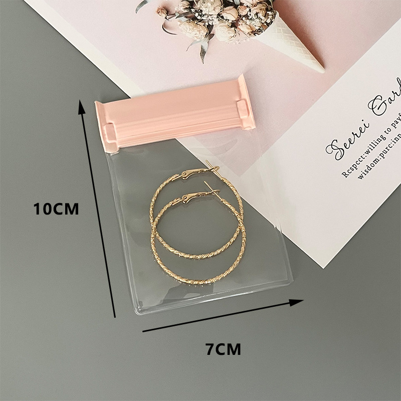 Simple Style Style Simple Style Solid Color EVA Jewelry Packaging Bags
