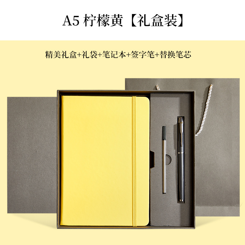 Especial transfronterizo para comercio exterior A5 juego de portátiles, bloc de notas de negocios, cuaderno de oficina, papelería al por mayor