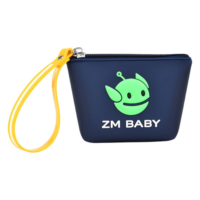 Bolsa para niños de dibujos animados lindo embrague pequeña billetera bolsa de almacenamiento monedero estudiante de escuela primaria ahorro bolsa pequeña logotipo imprimible