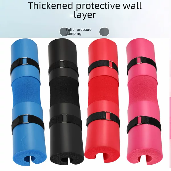 Oly Foam Barbell Shoulder Pads, Squat Protective Gear, Weightlifting Neck Pads, Shoulder and Neck Protection, Fitness Hip Bridge, Hip Thrust Bar