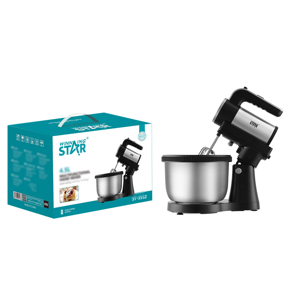 Winningstar crema de huevos para hornear y agitar multifunción con lavabo batidor de huevos de mano batidor de huevos eléctrico image 1