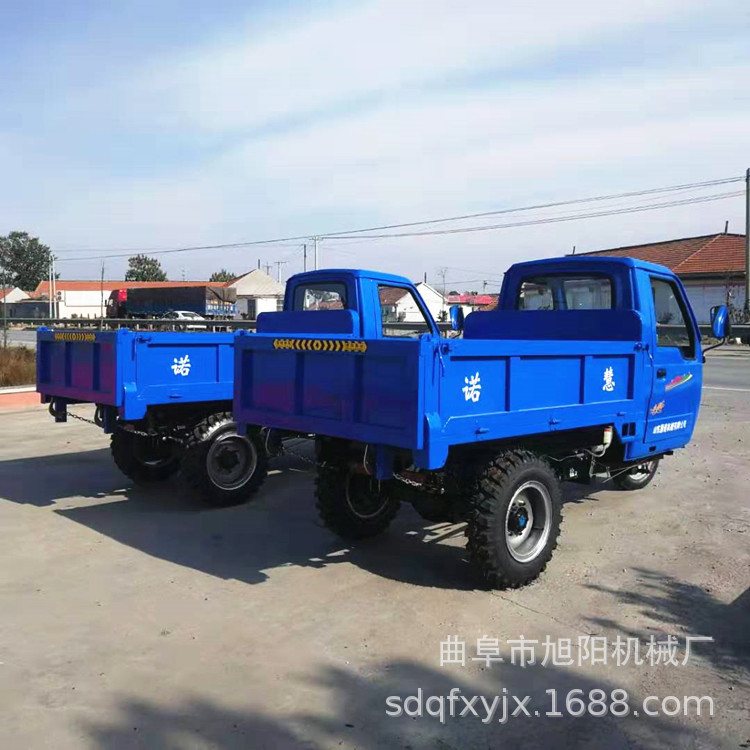 旭阳农用柴油三轮车 煤矿三马子运输车 爬山载重王工地自卸车厂家