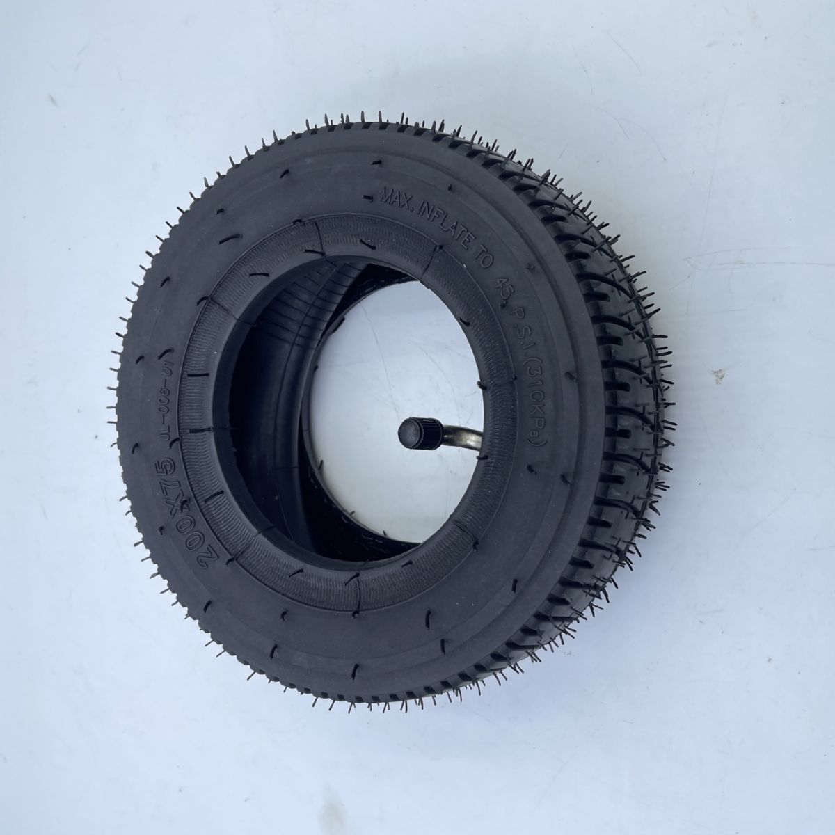 跨境批发电动车儿童卡丁车轮胎8寸200X75内外胎充气轮胎加厚内胎