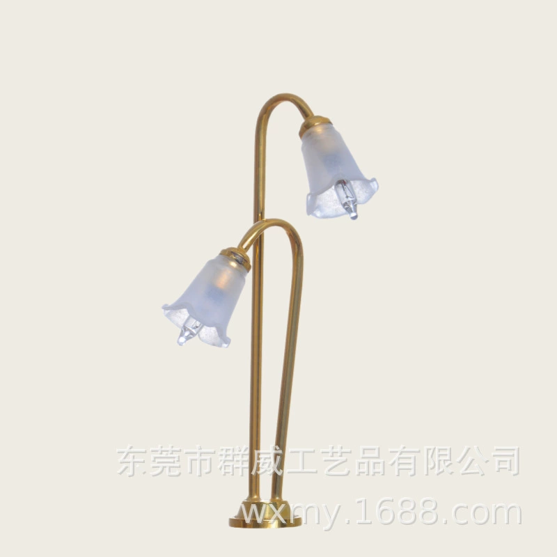 Кукольный домик миниатюрная игровая сцена модель кукольный домик мини-торшот настольная лампа настенная лампа