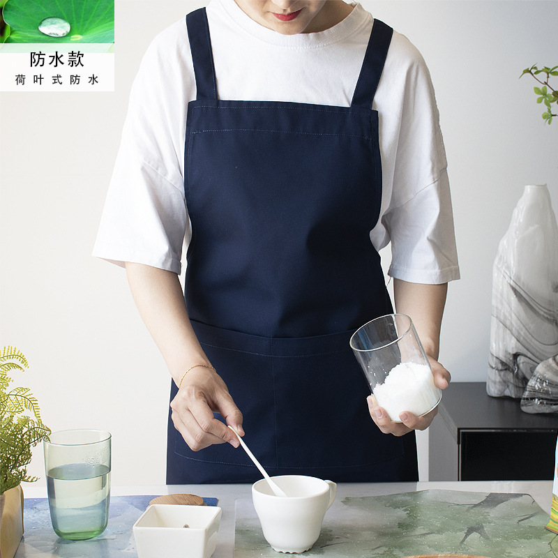新しいキャンバスエプロン、キッチン、コーヒー、女性、和風マニキュア、工場作業、家庭用、男性専用、撥水加工、ケータリング用|undefined