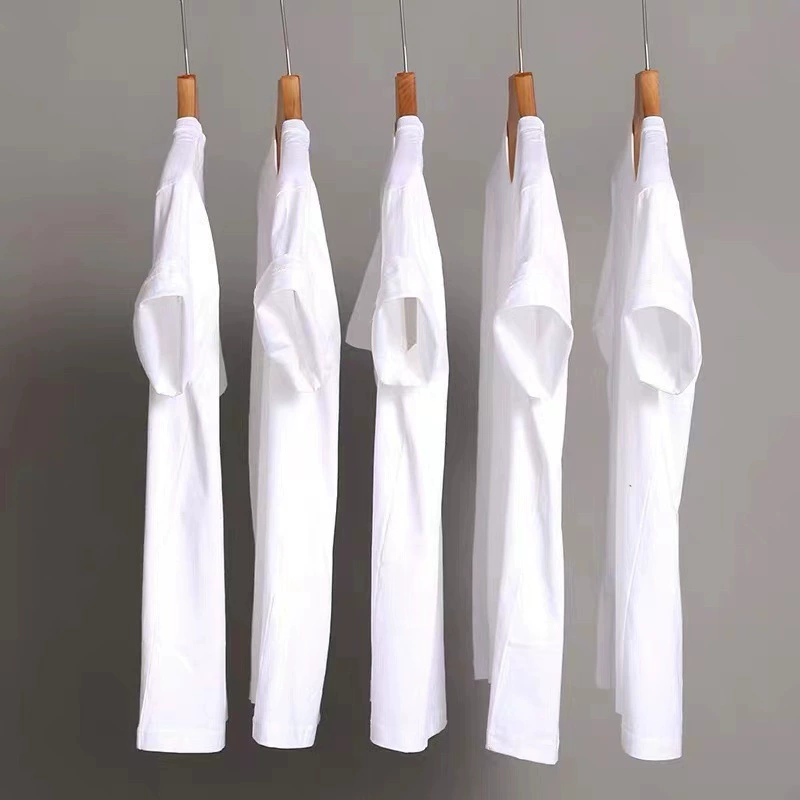 Летняя хлопковая водоубийственная? нет. Нужно: Summer cotton solid white body-friendly short sleeve T-shirt for leisure, 230 gram, oversize