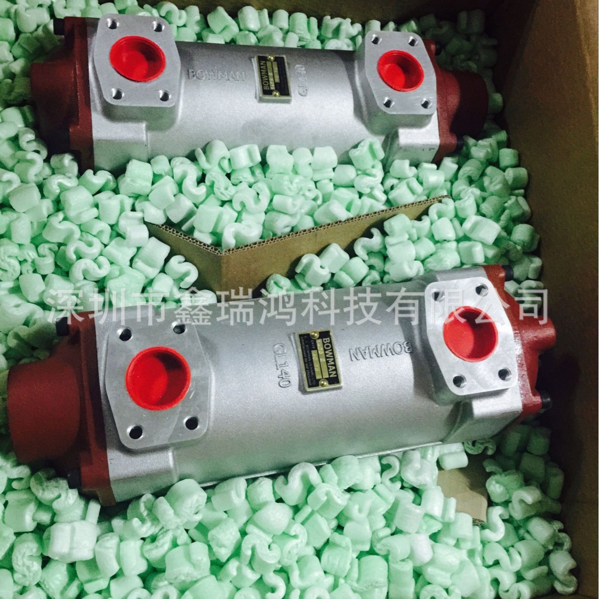 代理bowman冷却器原装进口 JK600-1661-3液压油冷却器 热交换器