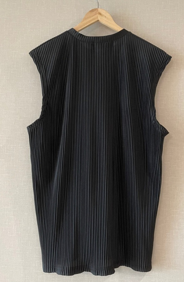 Men's Slim Fit Racer Back Fitness Vest Summer Knitted Vertical Stripes Breathable Training Sportswear Sleeveless_viptrois.com