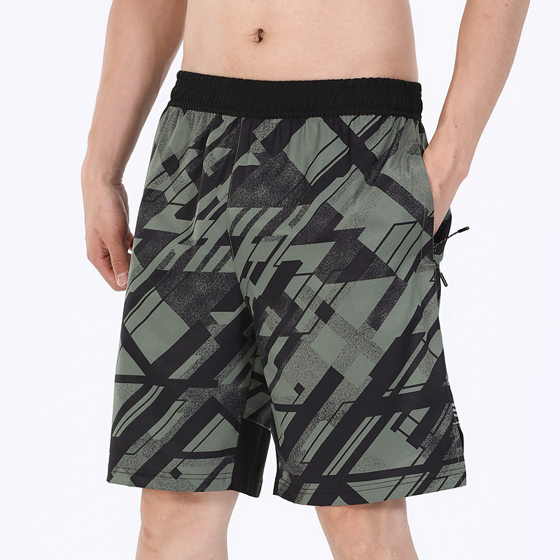 2022 nuevo verano transfronterizo Amazon pantalones de playa pantalones medios de los hombres pantalones cortos deportivos casuales quinto pantalones de los hombres moda