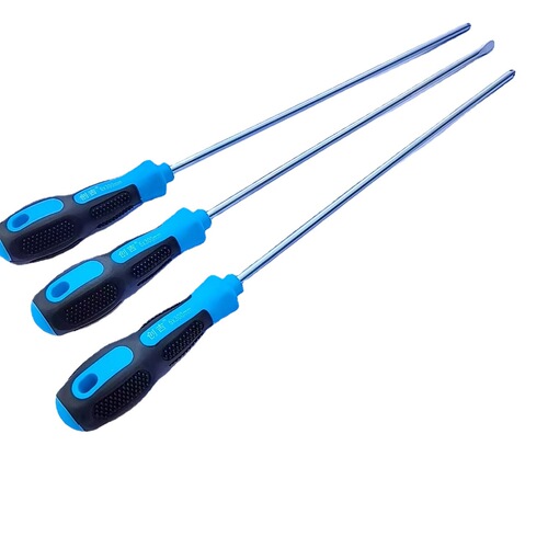 Manufacturer wholesale repair cross screwdriver screwdriver 12-inch magnetic slotted screwdriver plastic extension screwdriver