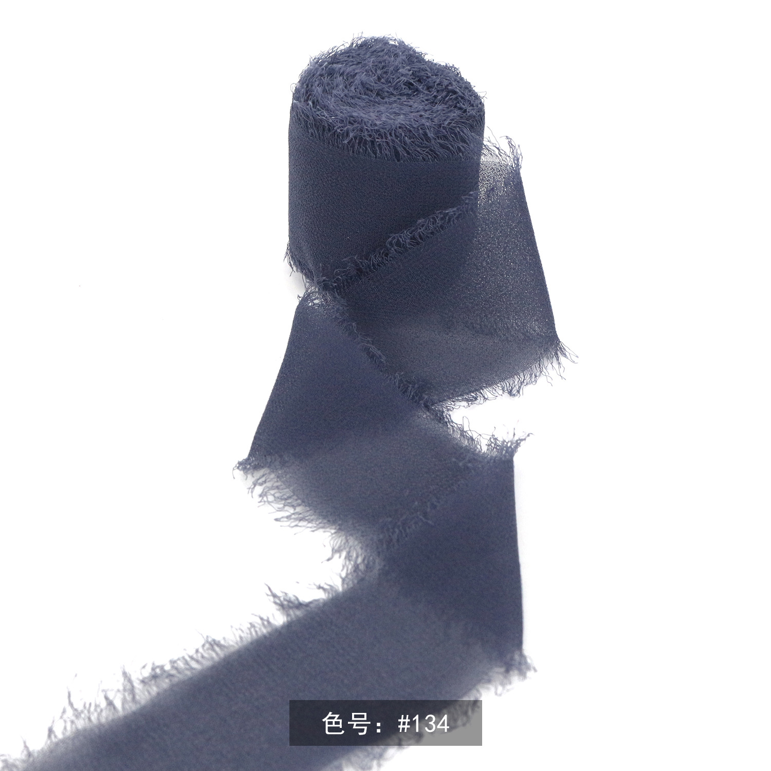 Venta al por mayor de gasa deshilachada cinta deshilachada ramo de la boda encaje de tela hecha a mano perla cinturón de gasa