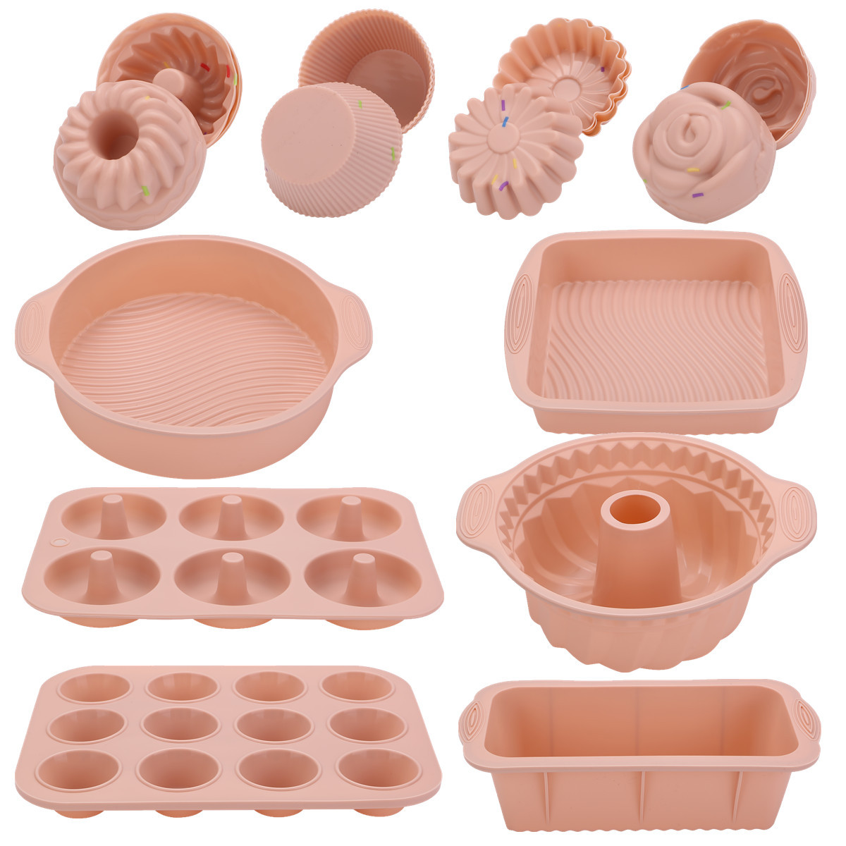 2151g Weight Kitchen Molds Kitchen and drinking utensils 1 Set Quantity Daily Occasion Silica Gel Material Solid Color Pattern Casual Style Casual Solid Color Silica Gel Kitchen Molds 1 Set 3