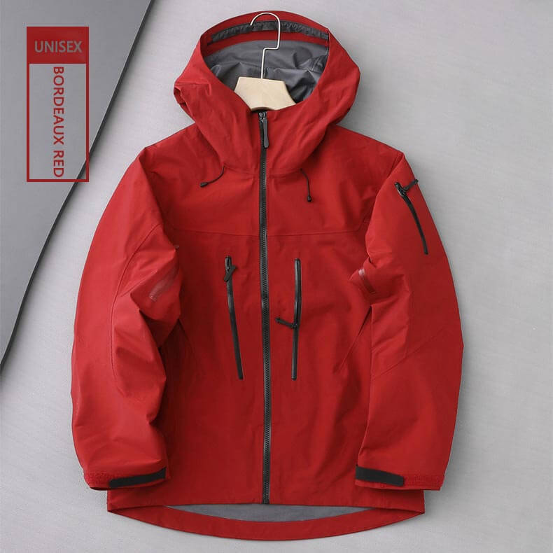 Windproof and Waterproof Hard Shell Jacket for Men and Women, Outdoor Jacket, Spring, Autumn and Winter Mountaineering and Hiking Sports Clothing