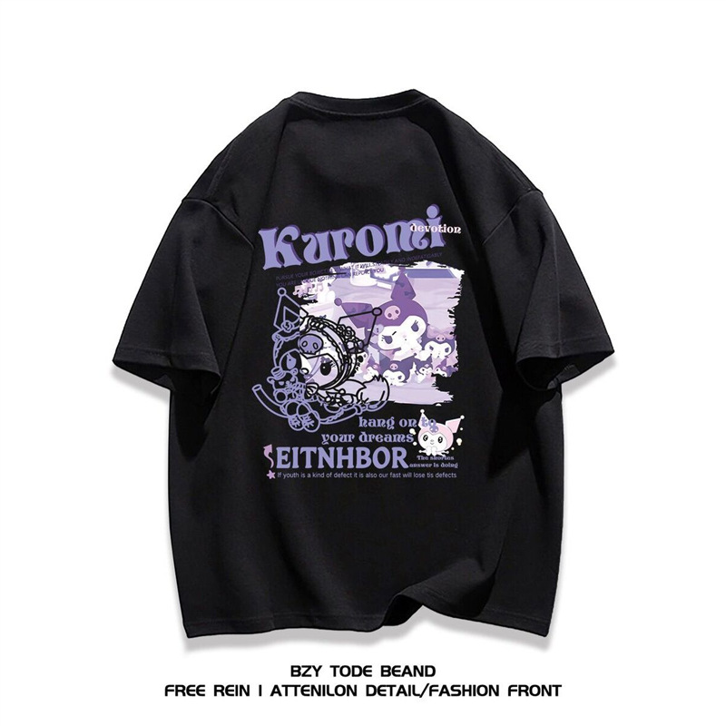 Summer brand short sleeve T-shirt for leisure