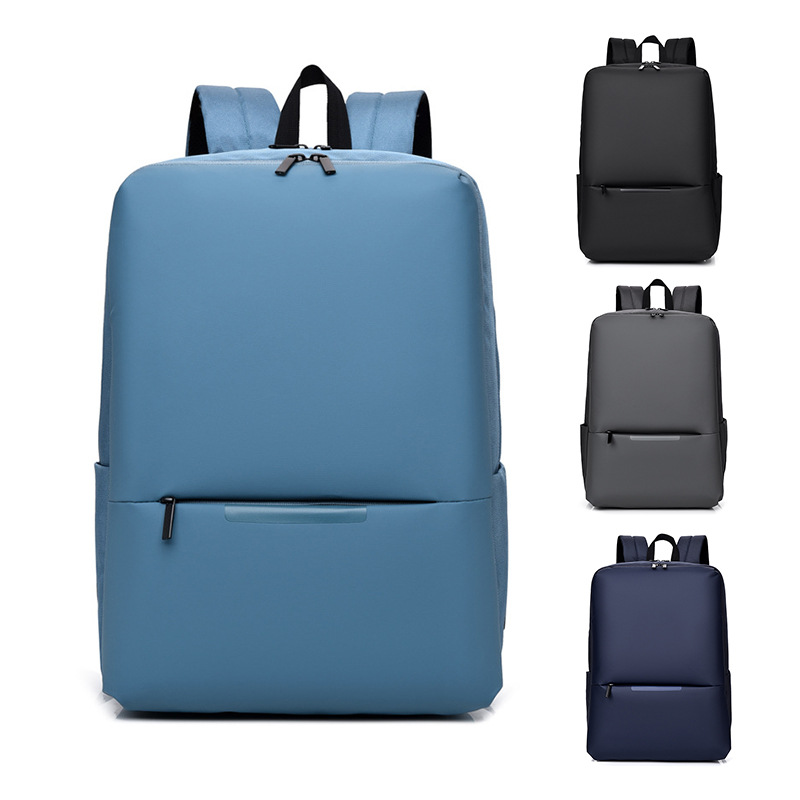 Cross-Border Wholesale New Candy Color Business Backpack Laptop Backpack Custom Logo Waterproof and Wear-Resistant 2053