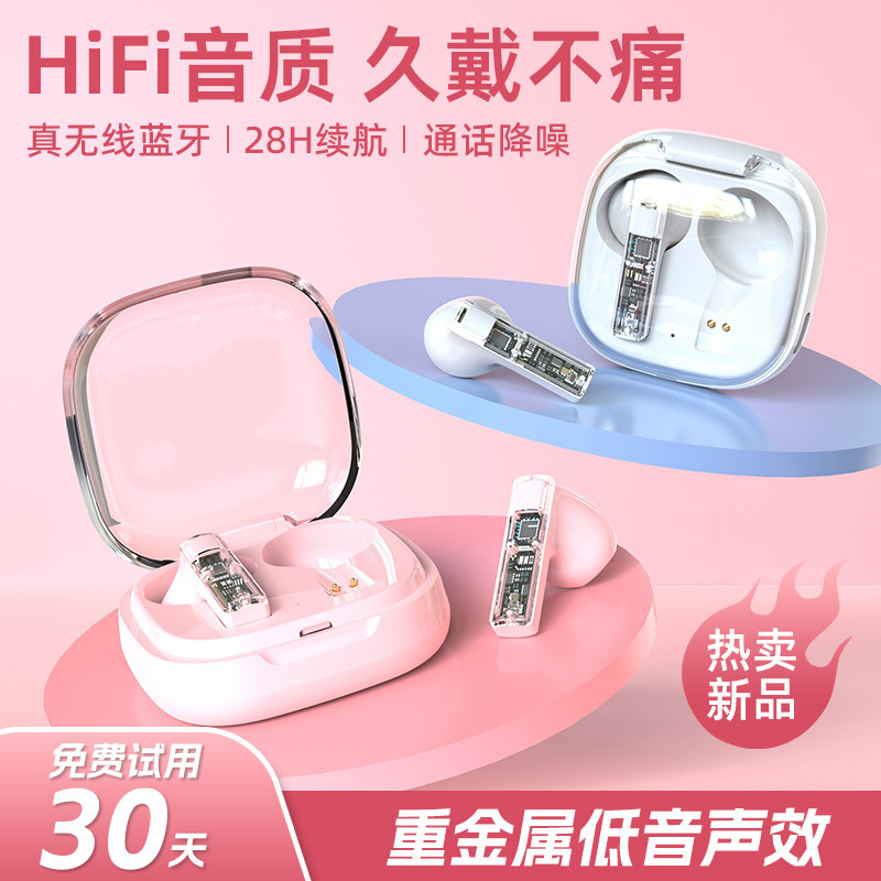 KW19 modelo privado de comercio electrónico transfronterizo nuevo producto TWS cápsula musical auriculares Bluetooth de alta calidad larga duración