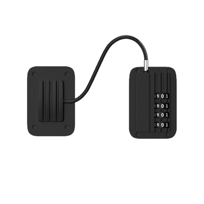 Sin contraseña de perforación, cerradura de seguridad, cerradura de puerta de gabinete engrosada, puerta antirrobo, cerradura de puerta corredera, cerradura de refrigerador de seguridad para niños en el hogar