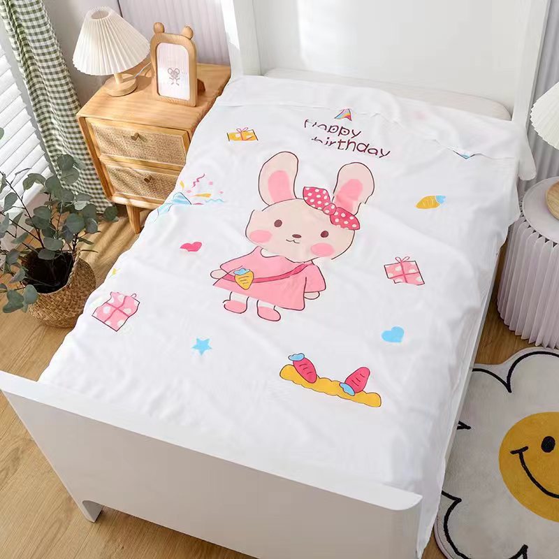 대나무 섬유 배낭 토끼 120*150