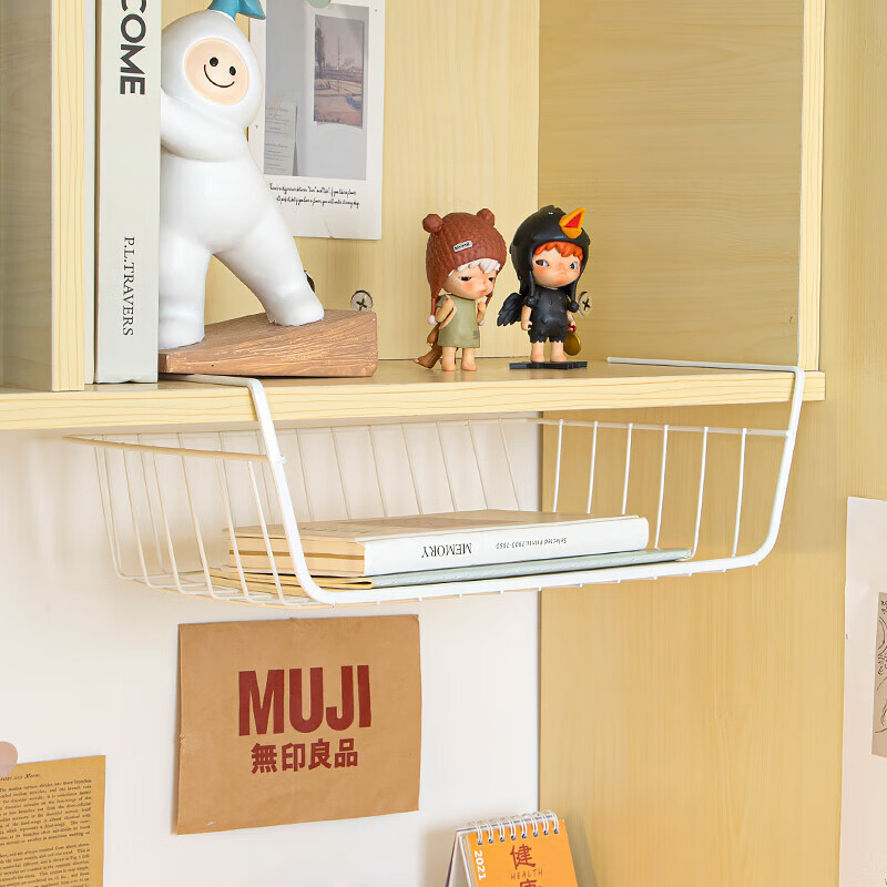 Pull-Out Wardrobe Storage Rack Wholesale Under-Desk Hanging Basket Kitchen Hanging Storage Rack Hanging Cabinet Organizer