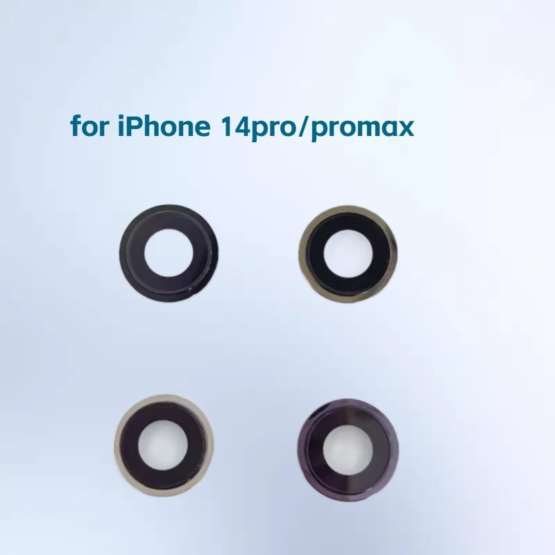 Aplicable a iphone11 12 13 14 15 16 pro xsmax cámara trasera lente con marco