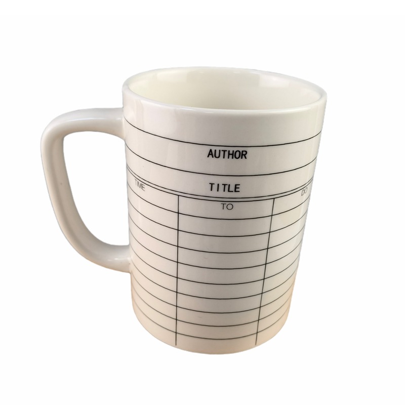 Marca Taza de cerámica nota escrita taza mensaje Copa moda creativa publicidad taza Oficina escritura regalo taza