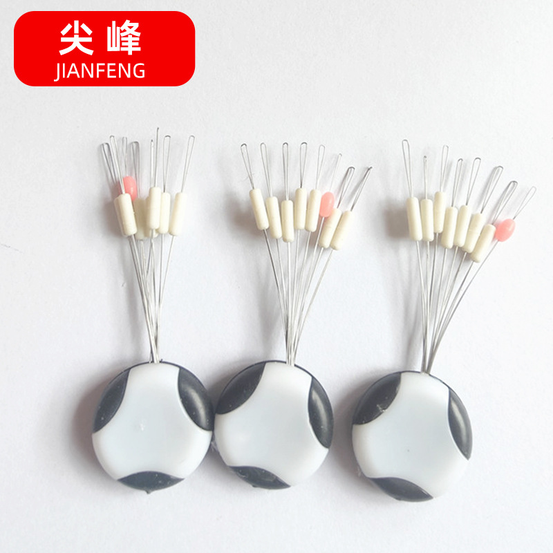 Silicone Anti-Tangle Beads, Anti-Winding, Non-Damaging Fishing Line Accessories, 7+1 Competition Line Set, Double Hook Line Splitter