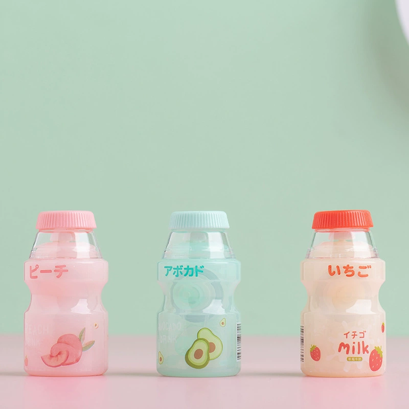 TWINGO Tiangao Creative Correction Belt Drink Bottle Milk Bottle Student Cute Correction Belt Fruit Correction Belt Smooth