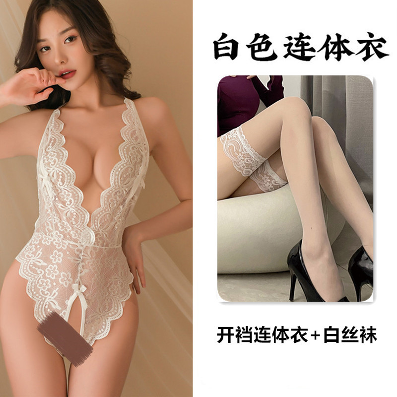 흰색 + 흰색 스타킹