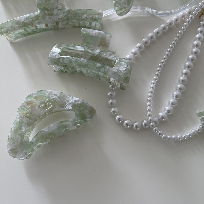 Title 5, Fermaglio per capelli femminile Acetato Premium...