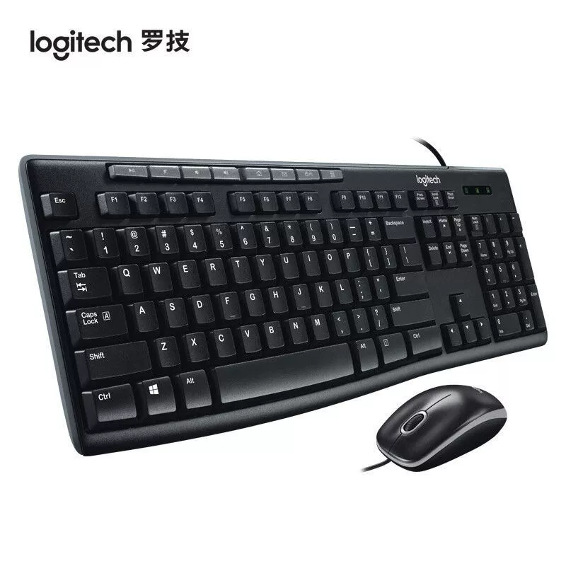 Logitech, клавиатура, мышь, водонепроницаемый комплект для офиса, бизнес-версия