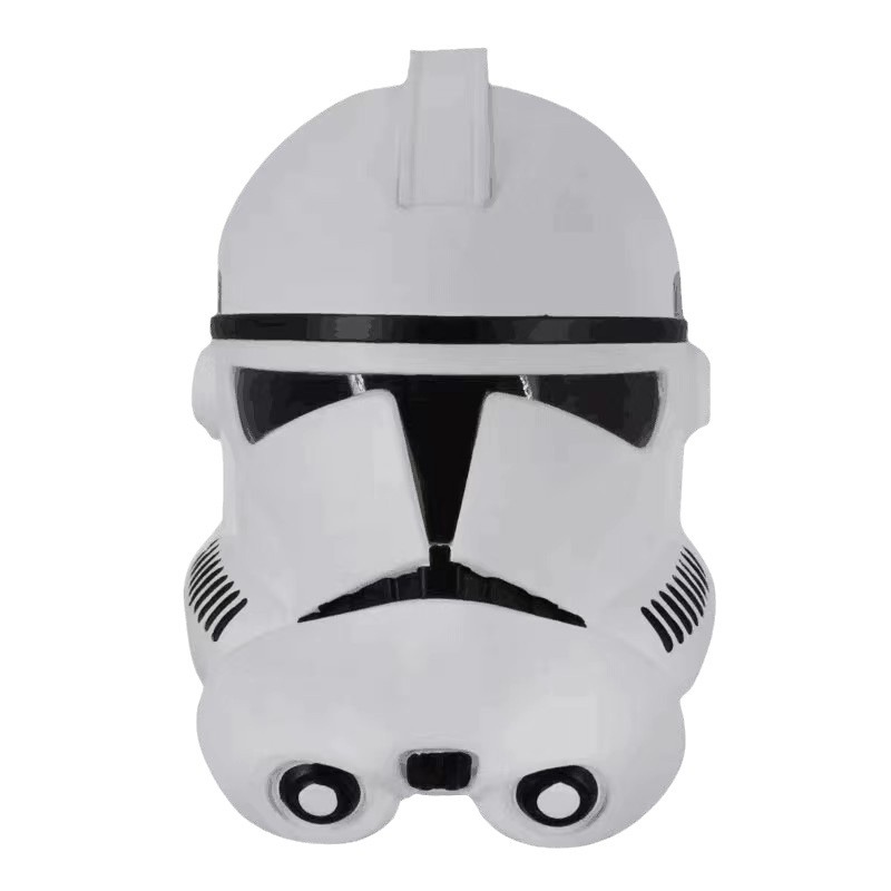 Blanco soldado casco puede usar PVC Star Wars fuerza despertar Cosplay máscara starwars blanco soldado casco