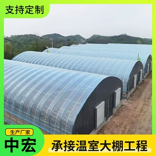 连栋玻璃温室大棚 智能温控花卉育苗温室 农业大棚现代化种植温室