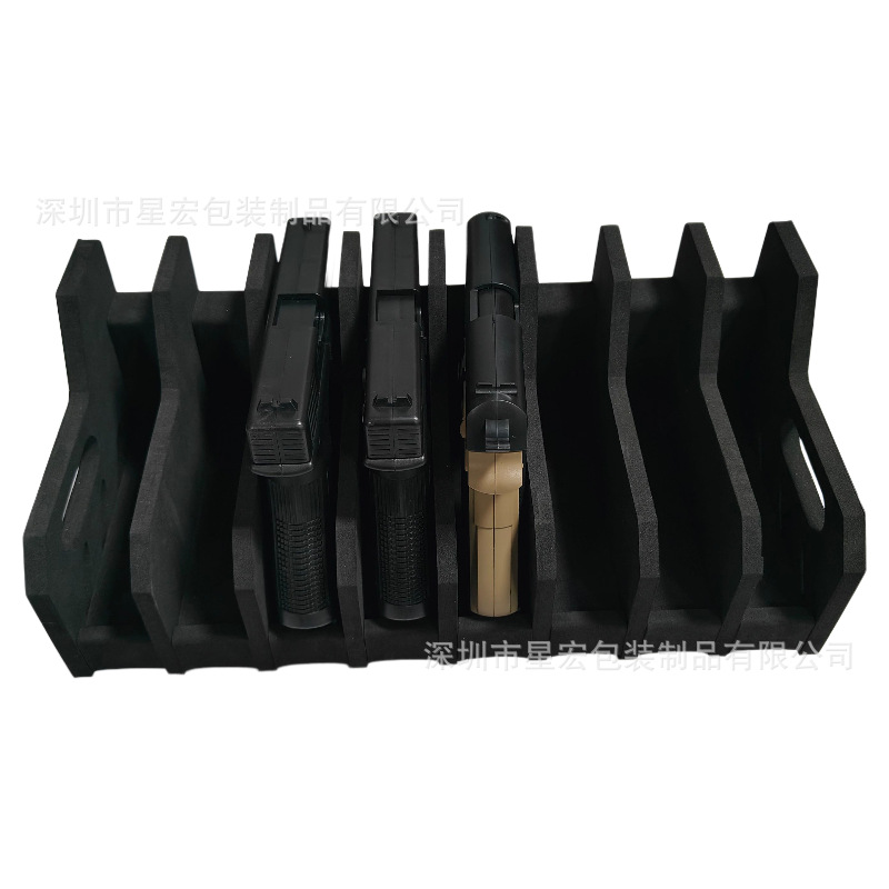 Amazon 4/6/8 pistola nueva pistola titular estante de almacenamiento espuma EVA soporte interior varios estilos en stock ventas