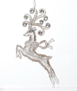 Chuangfeng Christmas Creative Ornaments Decorative Gift Pendants Snowflake Pieces Handmade Iridescent Tree Romantic Snowflake Three-Dimensional
