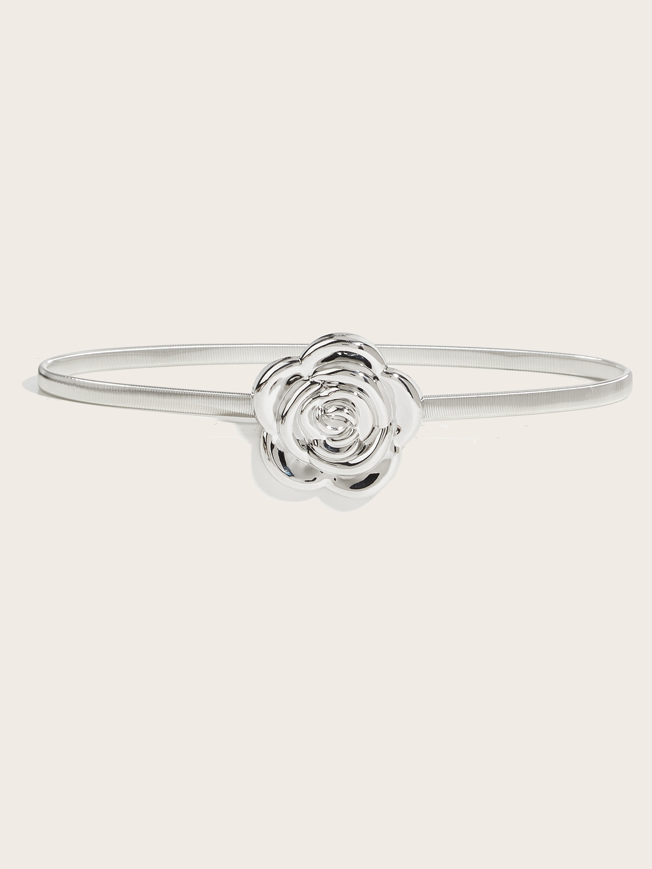 85g Weight Waist Chain Classification 1 Piece Quantity Street, Shopping Occasion Metal, Iron Material Flower Pattern All Seasons Season Women's Gender Plating Design Elegant, Retro Style Elegant Retro Flower Metal Iron Plating Women's Chain Belts 7