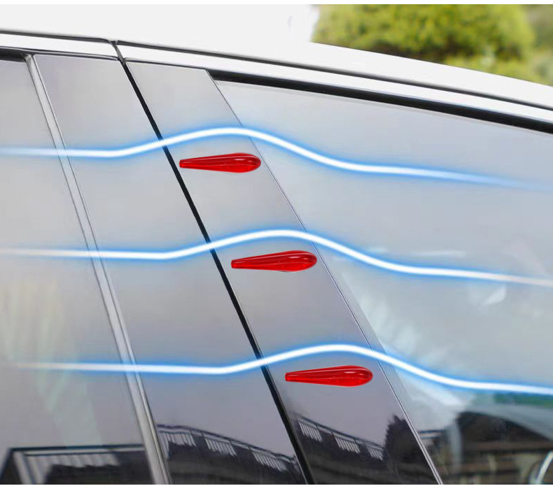 Automobile Modification General Purpose Automobile Reducing Wind Resistance Deflector Reducing Wind Noise Body Car Decorative Strip Anti-collision Strip