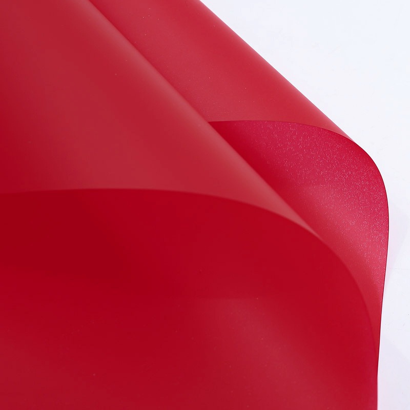 Papel de embalaje de flores de alta calidad al por mayor Papel Ouya impermeable de dos colores al por mayor Fabricante de papel de flores de bolsa de regalo hecho a mano creativo