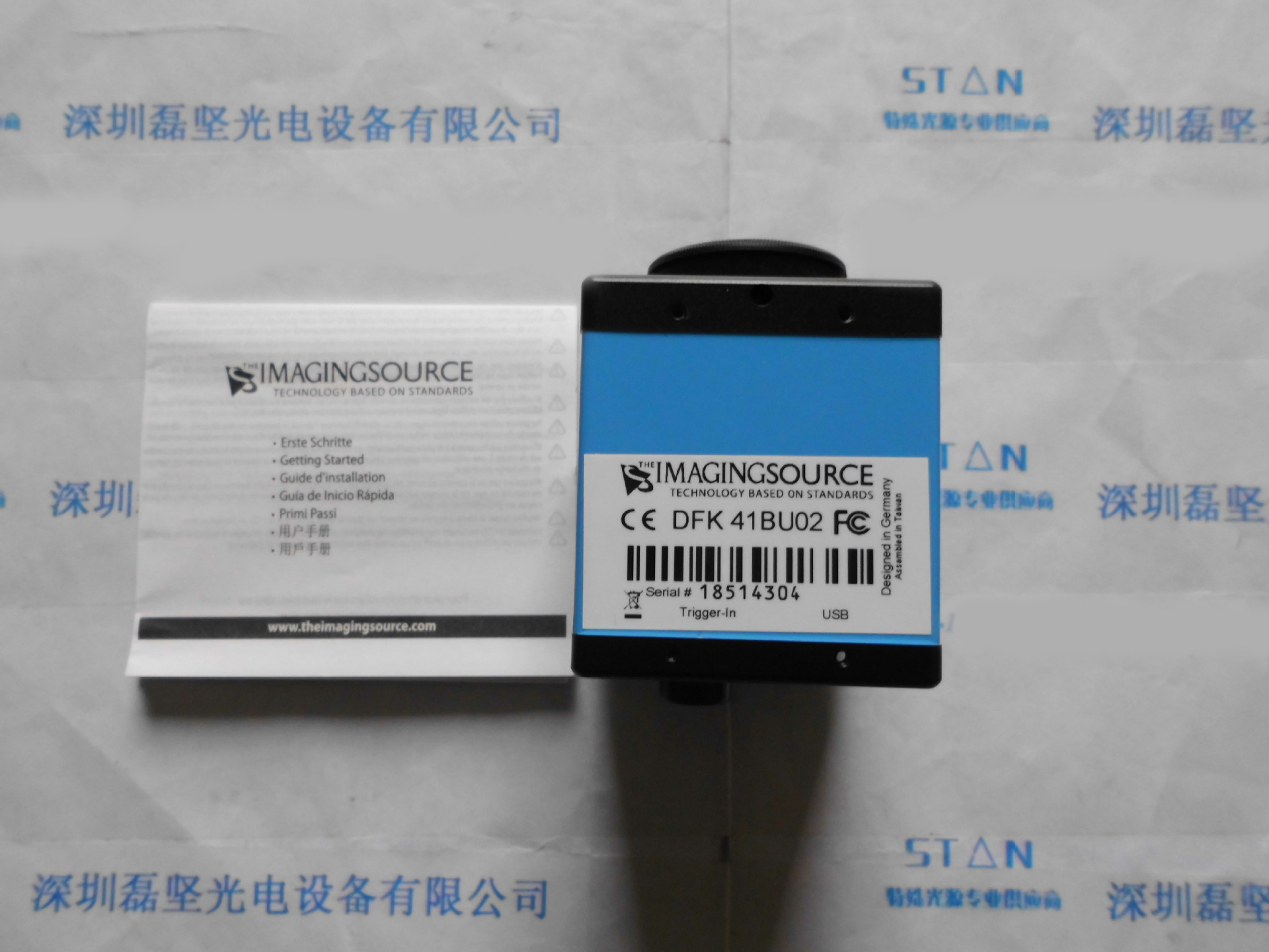 USB 2.0彩色工业摄像头  IMAGING映美精 DFK 41BU02