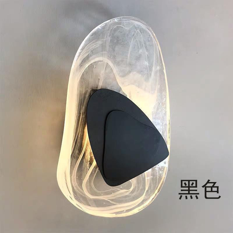 ✅水晶壁灯轻奢后现代简约卧室床头灯创意北欧客厅楼梯过道背景墙|undefined