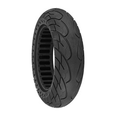 Use the single-row patterned honeycomb tire with 10*2.5 internal stripes for the 9-inch MAXG30 solid rubber tire, compatible with 60/70-6.5.