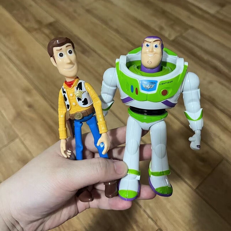 Foreign Trade Cross-Border Toy Story Buzz Lightyear and Woody Classic Figure Model in Stock