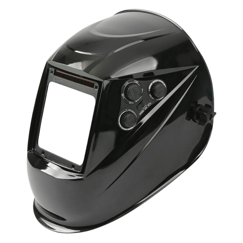 Zhencai большой экран сварки специальная маска на голове аргонно-дуговой сварки работника безопасности защиты Автоматическая свет меняется сварочная шапка