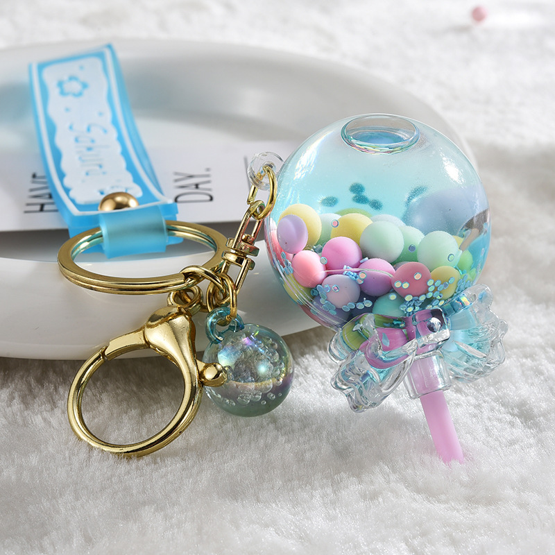 Cartoon Style Candy Arylic Women's Bag Pendant Keychain display picture 5