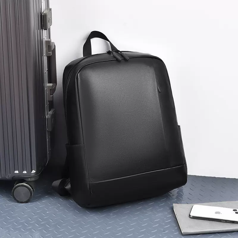 新款商务背包休闲通勤电脑包多功能防水双肩包大容量商务包现货男