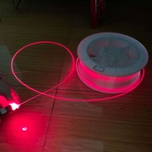 发光数据线通体光纤0.75通体发光侧面发光流动打点光纤流光数据线