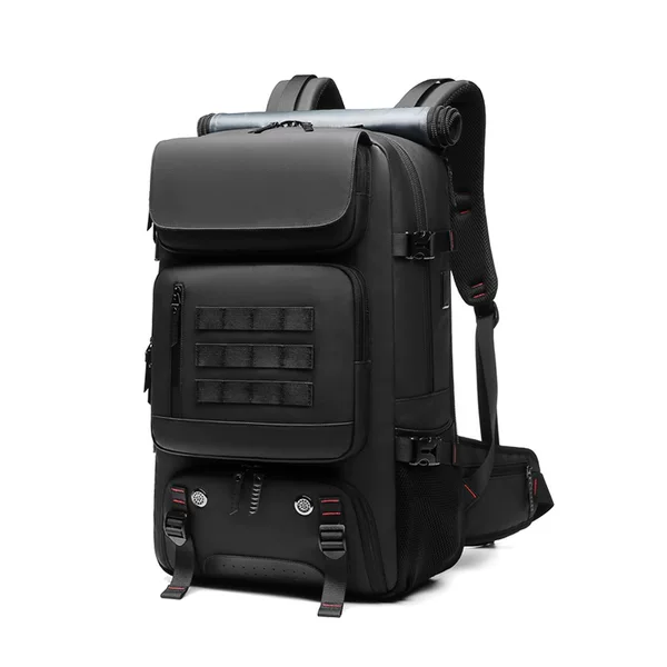 Backpack for Men, Large Capacity, Outdoor Mountaineering, Anti-Theft, Business Travel Bag, College Student Bag, Commuter Computer Backpack