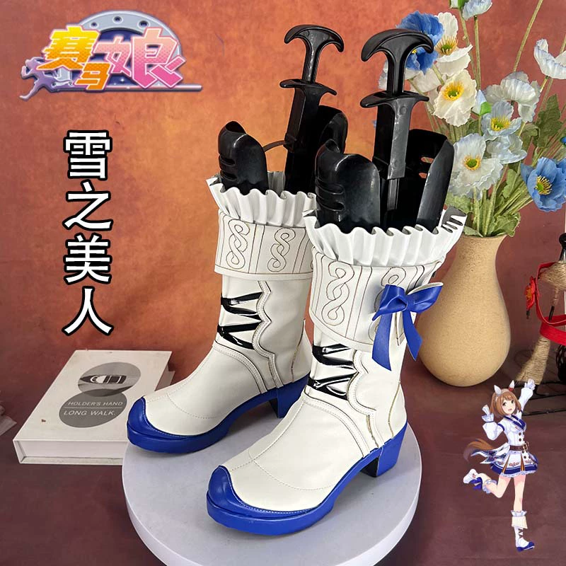 Обувь Jockey Girl Snow Beauty cos, обувь COS с двумерной анимацией, косплей, комикс, шоу, представление COS