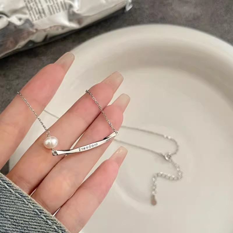 Lobster Trigger Clasp Closure Clasp Closure Type 1 Piece 925 Sterling Silver Geometric 925 Sterling Silver Cable Chain Pendant Necklace