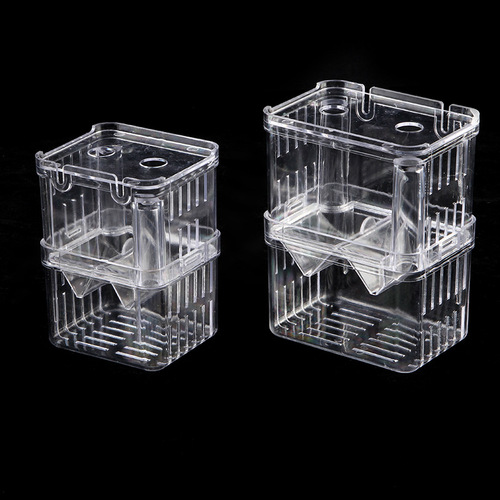 Manufacturer of juvenile fish hatching box, double-layer isolation net isolation box, hanging spawning and breeding incubator